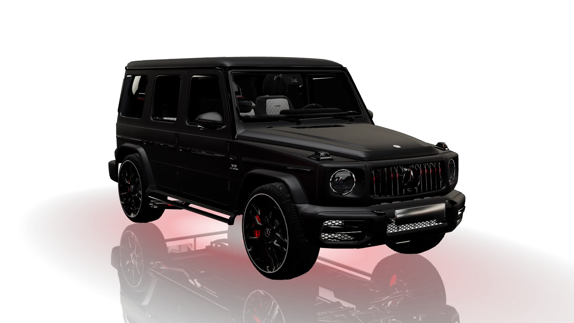 Mercedes-AMG G 63 nero opaco